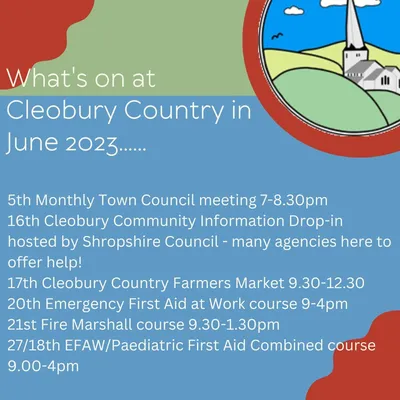 What's on at Cleobury Country in June 2023